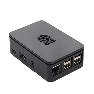Raspberry Pi 3 ABS negro blanco transparente de la caja de cáscara de la cubierta de plástico carcasa para Raspberry Pi 3 Modelo B, modelo B + 3B Plus