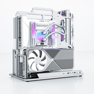 SocoolerカスタムDIY PCケースITXデザイン水冷サポートコンピュータアクセサリーキャビネットPCラックタイプ - Product Image 5
