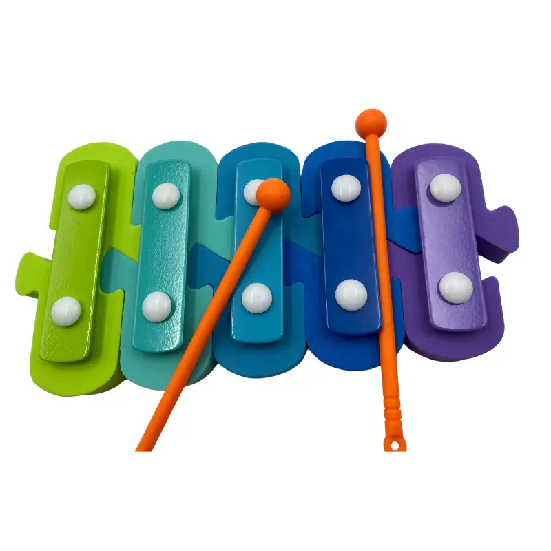 2024 verkaufsschlager lustige kinder frühe pädagogische musikspielzeuge baby orff spielzeug badewasser xylophone spielzeug für kleinkinder