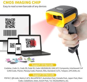 Hot Selling Handheld USB 2D Barcode <strong>Scanner</strong> Wired Automatic QR <strong>Code</strong> <strong>Scanner</strong> PDF417 <strong>Data</strong> <strong>Matrix</strong> <strong>Bar</strong> <strong>Code</strong> Reader - Product Image 4