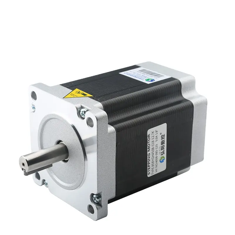 NEMA 34 CNC DC step Motor 8.0Nm 4mm 12.7mm mil çapı 450B 86 Motor CNC step Motor için DIY CNC değirmen