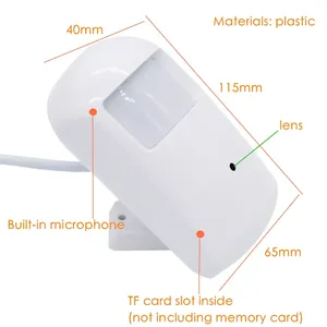 Xmeye8mpカメラWIFI POE 2MP 5MP 4K 8MP 940nm IR Pir Covert MiniIPカメラオーディオサポートモーションアラームメールヒューマン検出 - Product Image 4