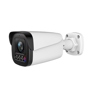 Veezoom Fábrica al por mayor 8MP POE IP CCTV Cámara Luz dual (Rojo-Azul) con HD Micrófono incorporado y función de alarma de sensor CMOS - Product Image 1