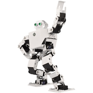Robot bionico intelligente Arduino servizio di riconoscimento vocale a doppia gamba che balla la prevenzione degli ostacoli programmazione elettronica