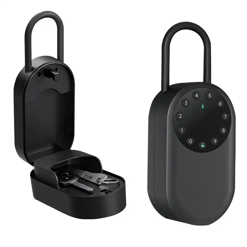 Tuya Smart Home Key Box Almacenamiento Secreto Key Lock Box Bluetooth App Desbloqueo Impermeable Smart Home Electronic Key Lock Box