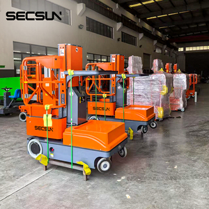 SECSUN sipariş seçici asansör 3 metre 4 metre 5 metre 6 metre 300kg elektrikli asansör platformu hava elektrikli sipariş seçici ile palet - Product Image 1