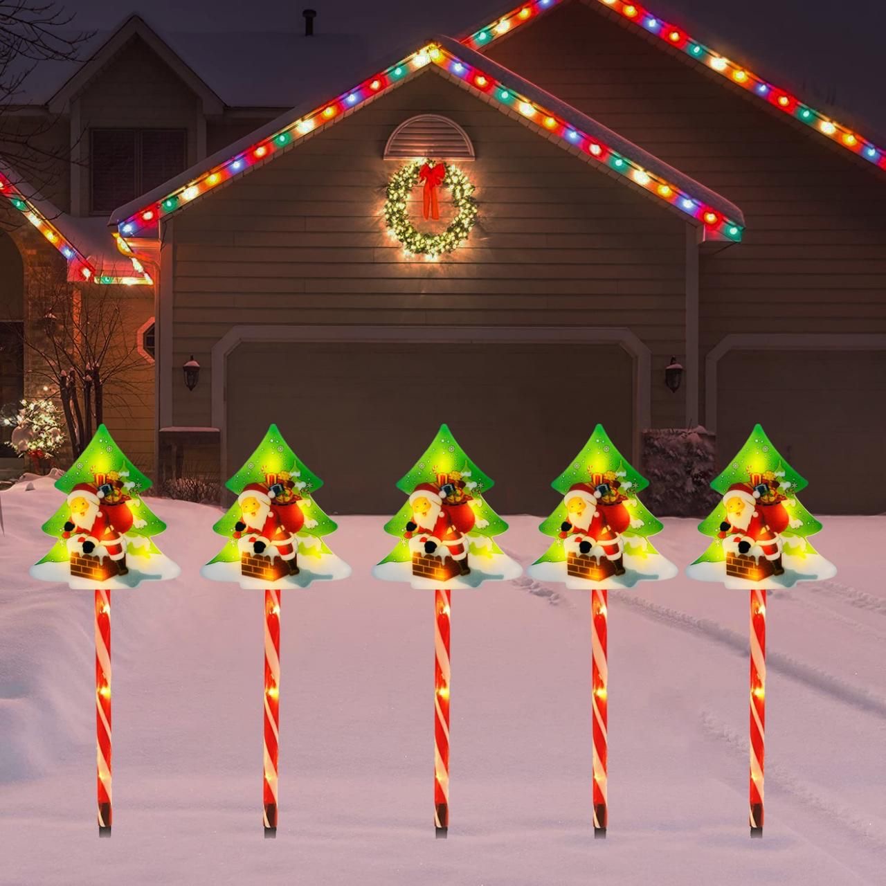 Sapin de Noël solaire RGB