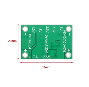 CA1235調整可能電源モジュールCA-1235降圧電源モジュール1.25V 1.5 1.8 2.5 3.3V出力5-16V入力降圧電源 - Product Image 3