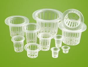 水耕栽培PVCシステム用水耕栽培バスケットネットポット - Product Image 2