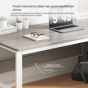 <strong>Simple</strong> Modern <strong>Desk</strong> Home Student Bedroom Writing <strong>Desk</strong> Office Employee Single <strong>Computer</strong> <strong>Desk</strong> with Storage Drawer - Product Image 5
