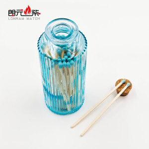 カスタムカラーガラス瓶と木製の瓶セット家庭用ロゴ印刷済み - Product Image 5