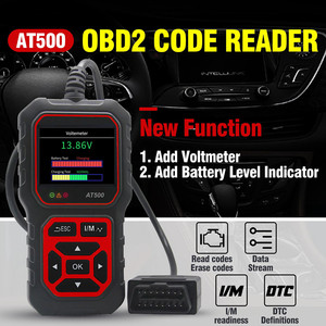 2025 Acclope Review History Help Icon I/M Icon Handheld and Professional OBDII Fault Code <strong>Reader</strong> AT500 OBD2 Scanner - Product Image 3