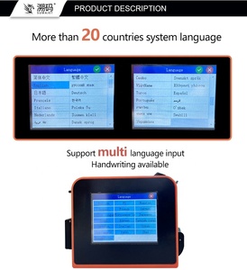 Scatola per stampante a getto d'inchiostro Multi lingua a portata di mano con data di stampa QR numero stampante a getto d'inchiostro macchina per stampante a getto d'inchiostro in plastica - Product Image 5