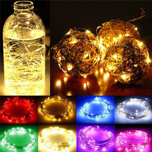 5M 10M Waterproof Battery Operated <strong>Remote</strong> Control 8 Mode <strong>Timer</strong> Solar <strong>String</strong> Copper Wire LED <strong>String</strong> <strong>Light</strong> Christmas Decoration - Product Image 5