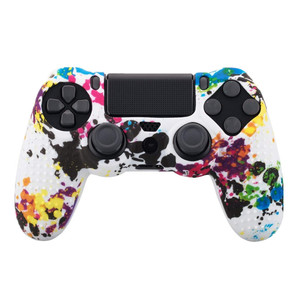 PS4 Presa di Controllo Della Pelle Anti-slittamento Della Copertura Protettiva Della Pelle PS4 Controller di Gomma Della Cassa Del Silicone Skin Per Play Station 4 pro - Product Image 1