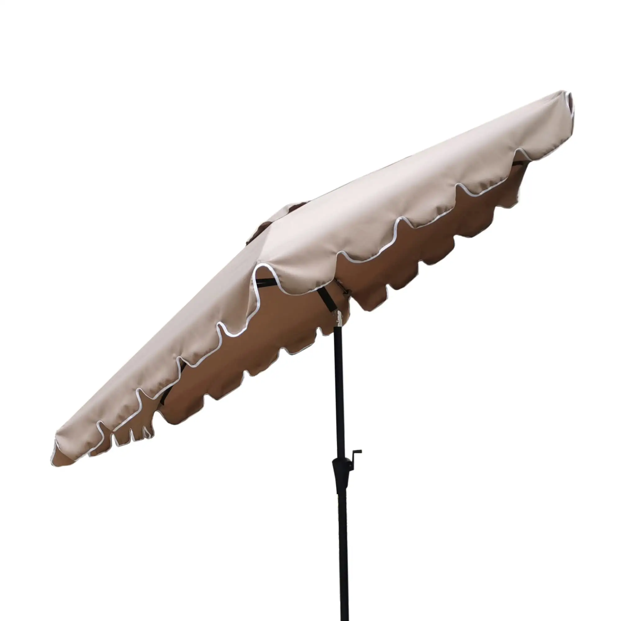 UV50 + защита на открытом воздухе, синий винтажный садовый зонт с краями макраме, с кисточками, Солнцезащитные Зонтики для бассейна
