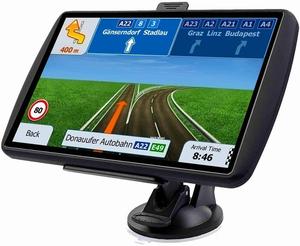 7-дюймовый портативный GPS навигационная система для автомобиля локатор навигации бесплатная карта 30 языков 2D 3D открыть карту дисплей - Product Image 1