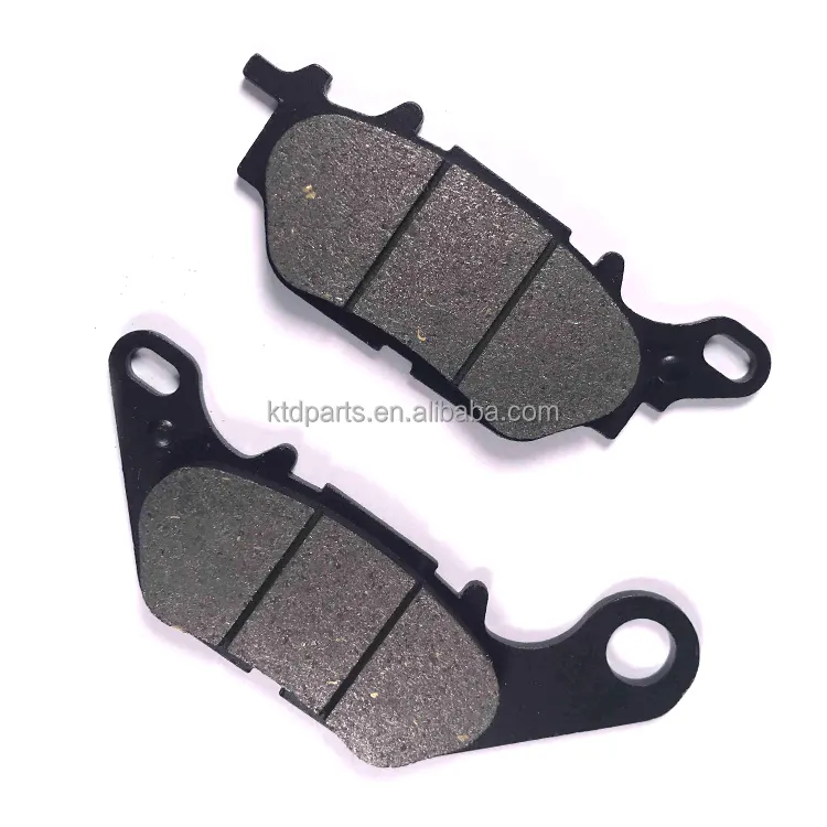 KTD-pastillas de freno de Material orgánico para motocicleta, precio barato, YBR 125