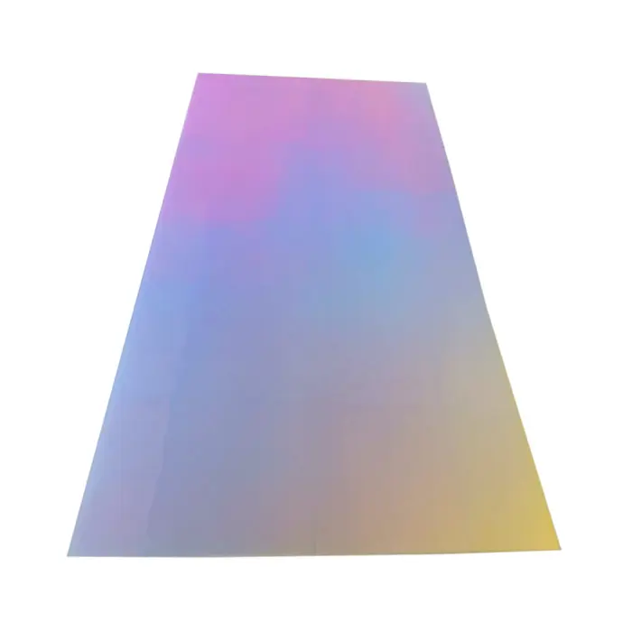 Folha de acrílico 3mm pmma placas iridescentes placa lucite radiante