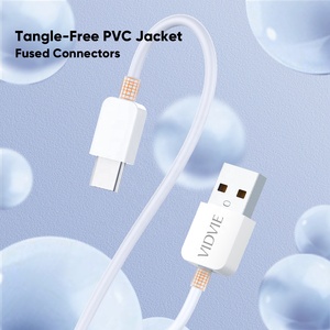 VIDVIE CB412t Data Sync <strong>Cable</strong> High Quality Type-C Charging Data <strong>Cable</strong> 1m 2m Length - Product Image 4