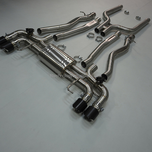 <span class=keywords><strong>BMW</strong></span> M850/M850i 4.4.4tt 2020-2024 paslanmaz çelik egzoz borusu susturucu için fabrika Valvetronic egzoz Catback RC sistemi ile