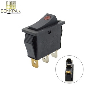 Elektrik ekipmanlarında güç yönetimi için KCD3 3 Pin Rocker anahtarı - Product Image 2
