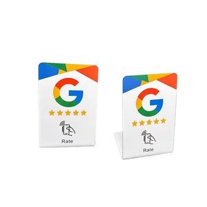 Impresión personalizada Código QR digital Tarjeta de reseñas de Google PVC Smart NFC 213/215/216 Tarjeta de regalo de Google Play - Product Image 6
