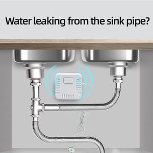 Sistema de sensor de detección de fugas de agua portátil para detección de fugas de tuberías de agua de cocina y baño - Product Image 6
