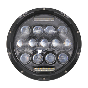 Yeni geliştirilen araç aydınlatma sistemi, LED sürüş Driving 12V 24V 7 inç yuvarlak yüksek güç kamyon Spot Led İş işık - Product Image 1
