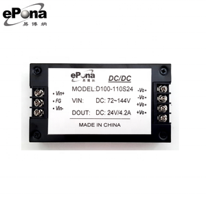 Inversores y convertidores de potencia de la DC-DC aislados de 100W con rango de entrada de 36-72VDC - Product Image 2