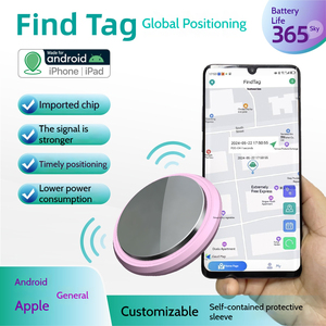 Mini <span class=keywords><strong>Bluetooth</strong></span> Tag Locator <span class=keywords><strong>GPS</strong></span> para <span class=keywords><strong>Android</strong></span> iOS | Anti-Lost <span class=keywords><strong>Tracker</strong></span> com rastreamento em tempo real | Smart Finder para Wallet Pet Key