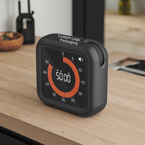 Timer visivo digitale ricaricabile silenzioso da 60 minuti per cucina intelligente strumento di apprendimento sportivo per il conto alla rovescia per la scuola di casa Timer intelligente - Product Image 1