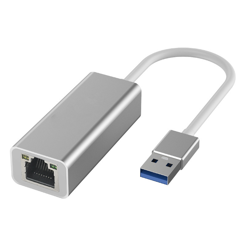 USB เพื่อ RJ45 -- สีเงิน