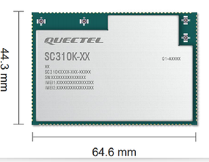 Quectel-módulo inteligente Serie SC310K, sistema de red múltiple, LTE, compatible con WiFi y BLE - Product Image 1
