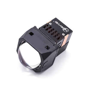 Henvei ไฟหน้ารถ, โปรเจ็คเตอร์เลเซอร์ LED ขนาดเล็ก1.5นิ้ว50W 6000K ติดตั้งง่ายลำแสงต่ำสูง - Product Image 1