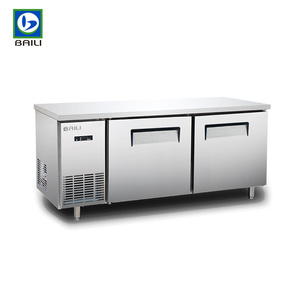 Factory Manufacture Work Bench Cooler Freezer Underbench Fridge Prep Table Kitchen Refrigerator <strong>Under</strong> Counter <strong>Chiller</strong> - Product Image 1