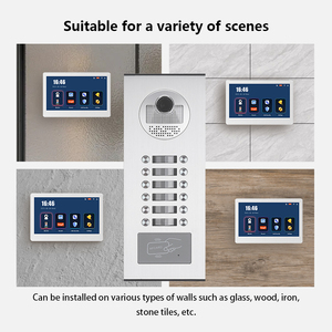 Pannello da 10 pollici Tuya Smart Home Control IP/TCP citofono con videocitofono e campanello ad anello