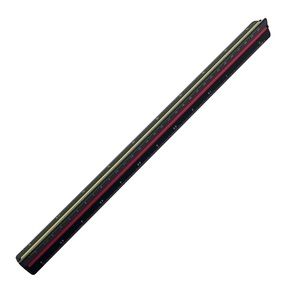 Professional 30cm Technical <strong>Architect</strong> 1:20 -1:150 Ruler Custom logo Color Scale Metal Triangular Aluminum Ruler Design Drafting - Product Image 1