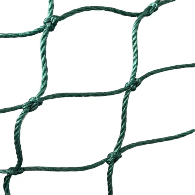 Filet de pêche à Double nœud, monofilament en Nylon, haute résistance, bon marché, en maille carrée