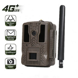 Bstcam กล้องติดตาม36MP จีพีเอสไร้สาย4G, 940nm เกมเซลลูลาร์ LED ที่มองไม่เห็นควบคุมแอป MMS ฟังก์ชั่น SMTP รองรับ SD - Product Image 2