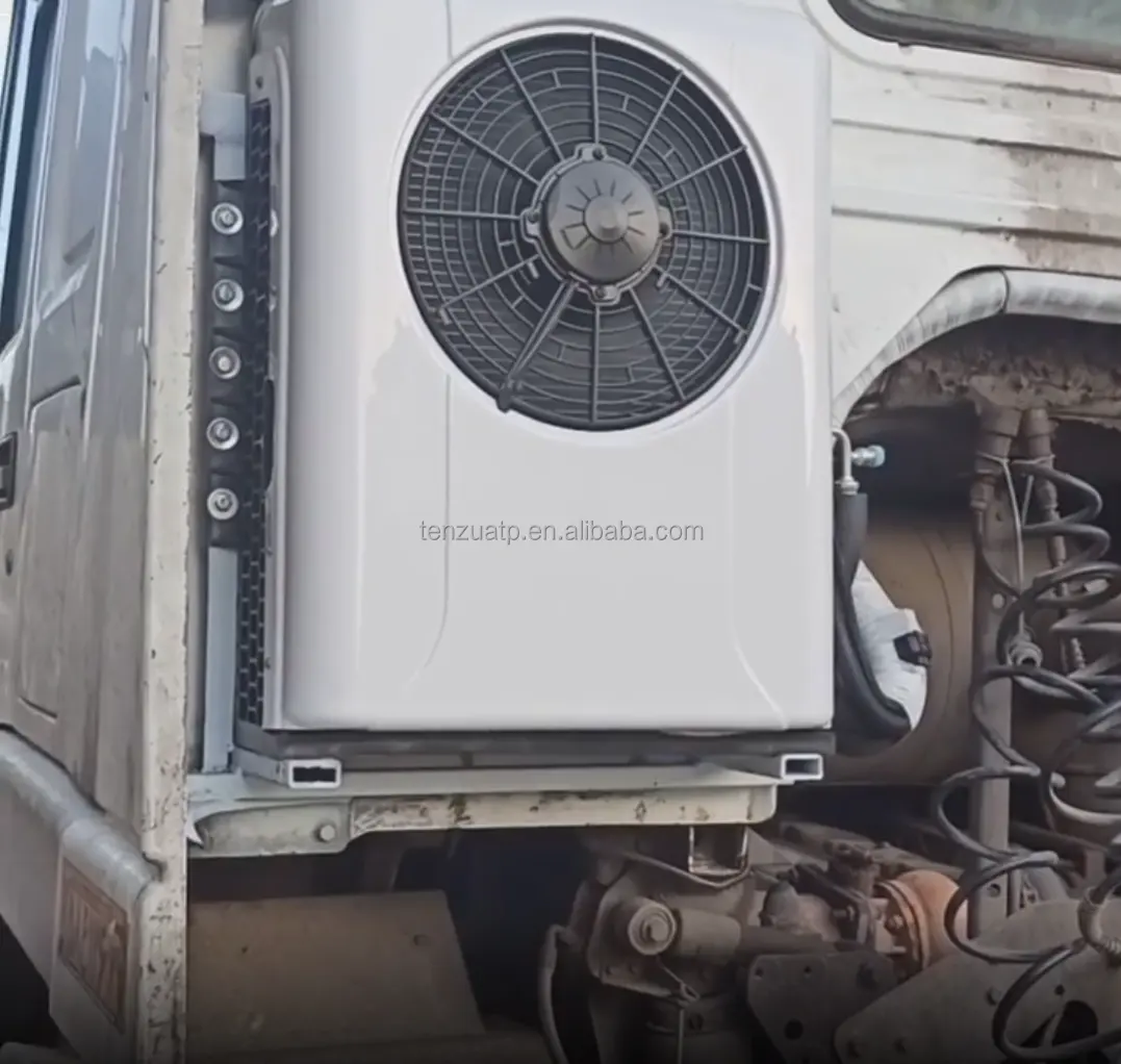 Beispiel test rv 220v elektrische Klimaanlage 12V Klimaanlage für Auto traktor fit für LKW Mann tgx DAF Tatra Hyundai LKW