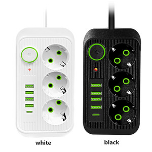 European standard household wholesale plug board <strong>with</strong> wire <strong>switch</strong> <strong>socket</strong> terminal block Power cord board <strong>with</strong> USB outlet - Product Image 4