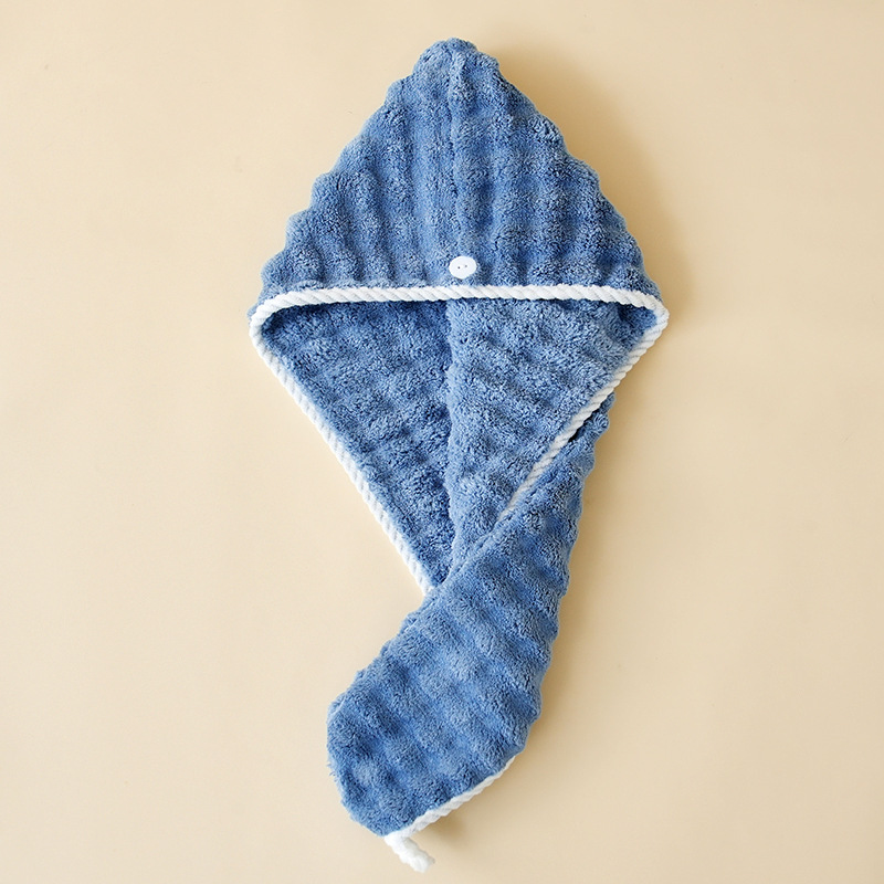 Sombrero tricornio ordinario, de una sola capa, azul