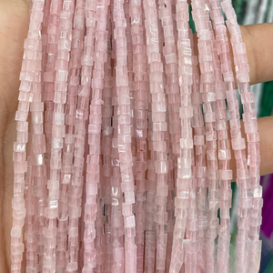 Natural Stone 2mm square <strong>Beads</strong> Glass Crystal Agate Cube DIY Jewelry Bracelet Car Bag Hanging Accessories Wholesale