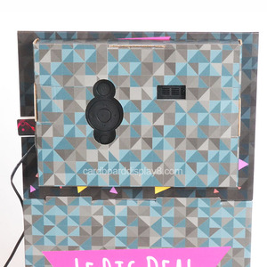 Custom moderno portatile rotante in cartone espositore pieghevole PDQ LCD schermo pubblicitario per uso in negozio acrilico in plastica - Product Image 6