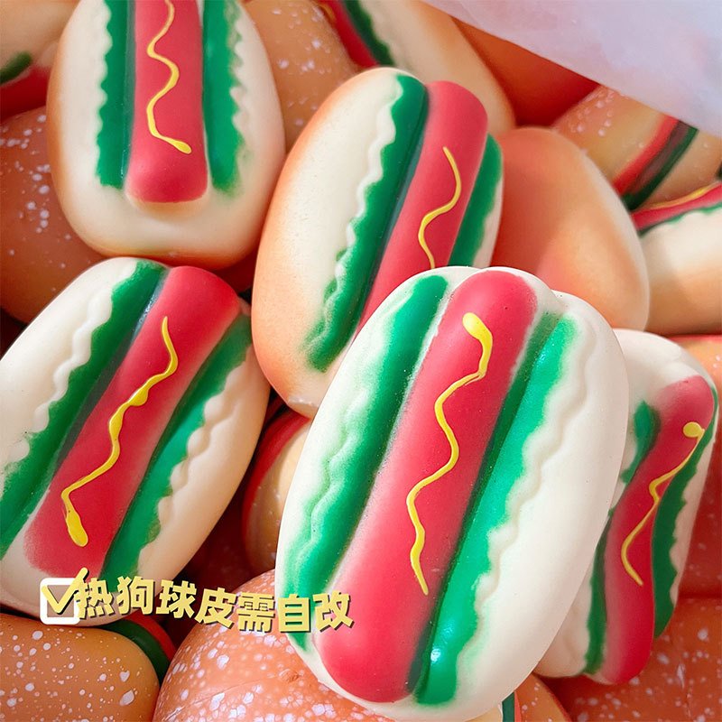 Peau de boule vide pour hot-dog