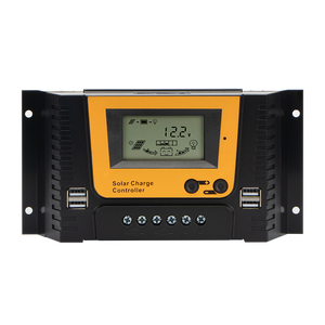 PWM Solar laderegler 12V 24V 48V 10A 20A 30A Solar laderegler Solar panel Batterie regler Dual USB LCD Display - Product Image 1