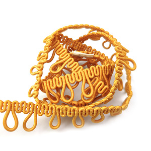 Customized Design Color Button <strong>Loop</strong> Round <strong>Elastic</strong> <strong>Cord</strong> for Garment - Product Image 4