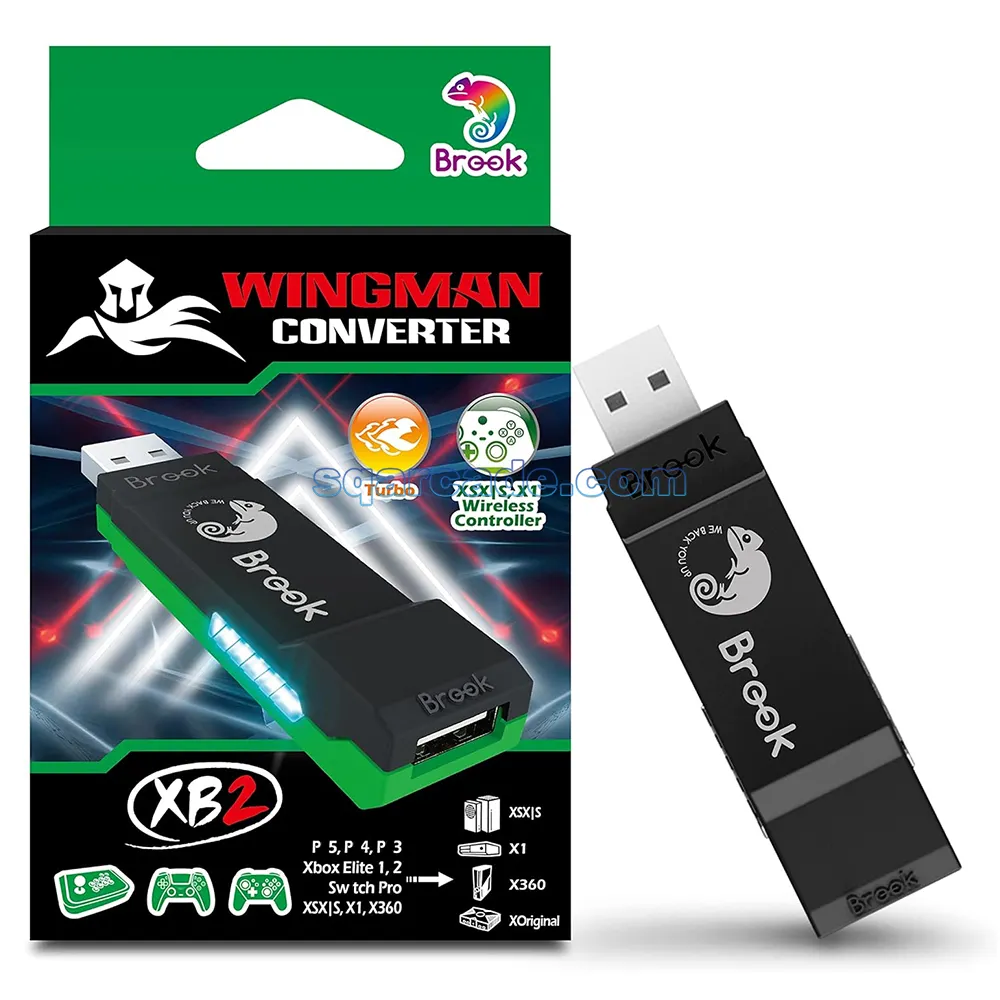 Brook Wingman XB2 Adapter für X Box Serie X/S für PS5/PS4/Switch Pro Controller Gamepad Konverter für X Box One/360 Konsole