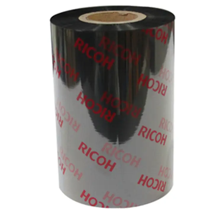 Custom Size Wax,Wax/Resin, Resin Ribbon thermal transfer ribbon for Label Printer